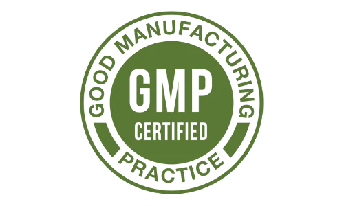GMP certified logo - ProDentim quality standard