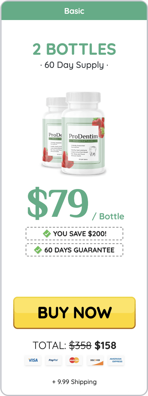 ProDentim 60-day supply package - Basic option